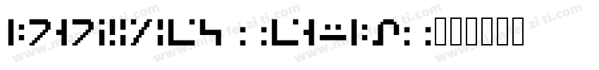 LogoPixies Regular字体转换